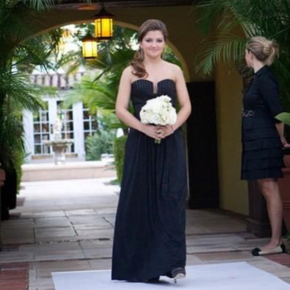 BCBG Max Azria formal black dress